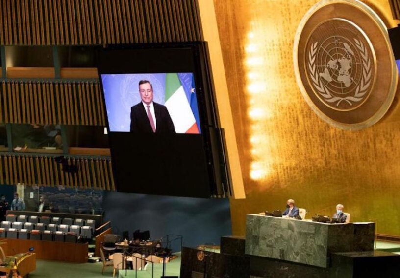 Draghi-76a-Assemblea-Generale-Nazioni-Unite