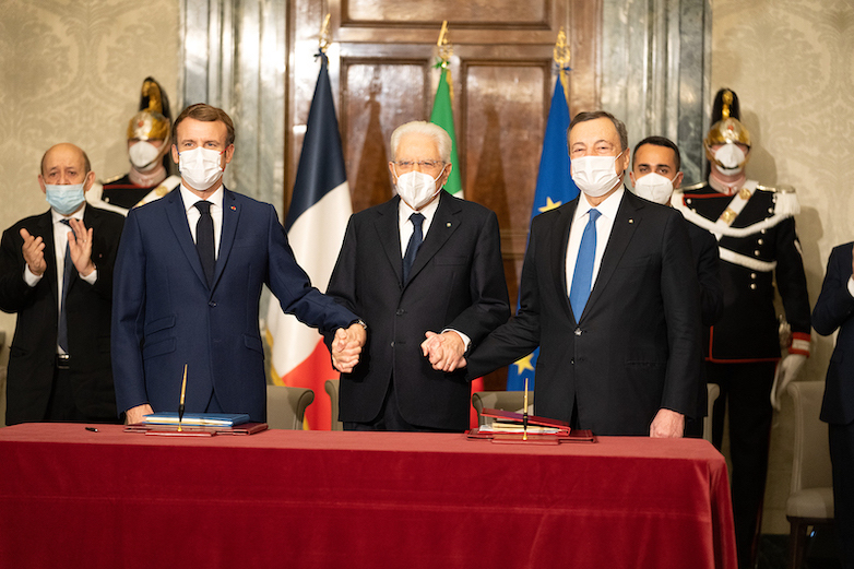 Trattato-Italia-Francia-Macron-Mattarella-Draghi